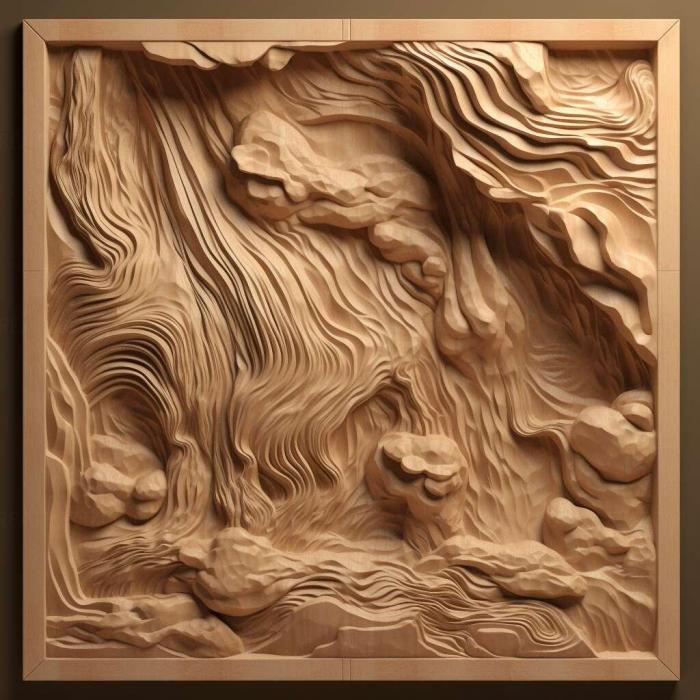 نموذج ثلاثي الأبعاد لآلة CNC 3D Art 